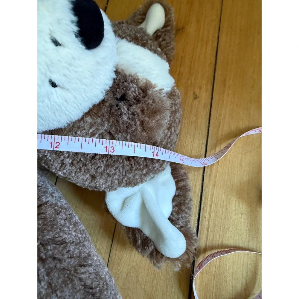 Mary Meyer Marshmallow Zoo Bulldog Brown White Soft Plush Stuffed Animal 14 inch